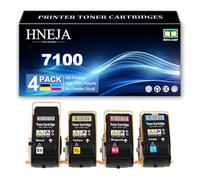 106R02599 106R02600 106R02601 106R02605 Cartucho Tóner Repuesto para Xerox Phaser 7100 7100D 7100DN Impresoras,4 Colors-1 Pack
