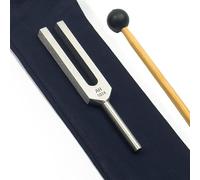1074 Solfeggio - Tenedor de afinación sin peso para curación con bolsa de transporte y golpeador, curación de sonido y armonización de biocampo, instrumentos de curación de sonido, herramientas de