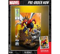 McFarlane Toys Figura coleccionable a escala 1:6 Spider-Man con escena y cómic (Marvel Tales #223)