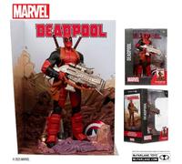 McFarlane Toys - Marvel Deadpool - Coleccionable a escala 1:6 con escena y cómic (Deadpool #1)
