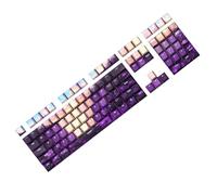 108/135Keys - Tapa de llave de altura original Valley PBT con impresión frontal retroiluminada