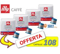 108 Cápsulas De Café ILLY IPERESPRESSO → Clásico, Intenso, Dek A Elección