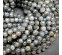 108 cuentas de labradorita para hacer joyas, piedras preciosas de labradorita de 8 mm, cuentas sueltas de piedra