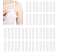 108 Piezas Cinta de Moda, cinta doble cara ropa, 1.2 cm x 8.5 cm Cinta Adhesiva Doble Cara, Cinta de Ropa, Para Vestido, Camisa, Traje de Noche, Vestido de Novia (Transparente)