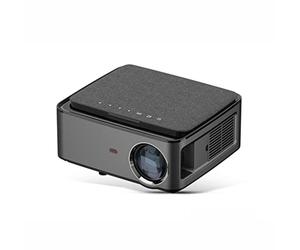 1080P Full HD Projector WiFi Multi-Screen Projector Smartphone Projector 3D Home Theater Video Theater (Color : Mirroring Version Size : 260 * 230 * 110mm)