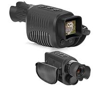 1080P HD Monocular Dispositivo de visión Nocturna Infrarrojo 5X Zoom Digital Telescopio Gafas Uso al Aire Libre Día y Noche Full Dark 300m(R7)