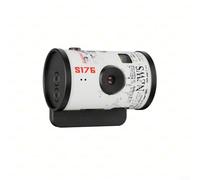 1080P HD para mini cámara de seguridad con pantalla IPS de 1.45 pulgadas, monitoreo en tiempo real y grabadora de video de 30 fps para una fácil reproducción (blanco)