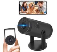 1080p Mini Cámara Vigilancia Inalámbrica Interior/Exterior - Cámara Espía Oculta con Vision Nocturna/Detección de Movimiento,2.4GHz,12H Batería,Soporte 128GB TF Card y Nube,Alertas al Móvil (MX)