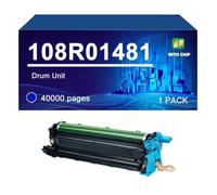 108R01484 Unidad De Tambor Compatible para Xerox C500N C500DT C505dn | 108R01481 108R01482 108R01483 108R01484 Tambor de imagen compatible para C500 C500DN C505 C505S C505X,Cyan-1 Pack