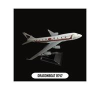 (109. DRAGONBOAT) Réplica de avión de metal a escala 1:400, 15 cm, Bangkok, Asia, aerolínea, avión de