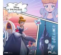109097 Disney Princesa Animada Cenicienta Estatua De PVC