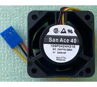 109P0424H316 DC24V 0.095A 4CM Cooling fan
