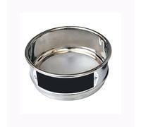 10cm Diameter 304 Stainless Steel Lab Sieve - 2-500 Mesh Flour Sifter for Baking, Powder Filter Screen, Soil Strainer(2)