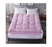 10cm Grueso Cachemir De Cordero Colchon Futon Japones Alfombra Tatami Ultra Suave Con Correas Antideslizantes Transpirable Para Calor Invierno Dormitorio Camping Habitacion Huesped Tamano Doble