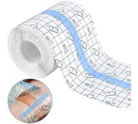10cmx10m Vendaje para Tatuajes,Vendaje transparente impermeable,Vendaje Para Tatuajes,Cinta Adhesiva Heridas Vendaje,Transparente Rollo de Película Impermeable, Anti-alérgica,Transparente,Impermeable