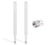 10dBi Antena 4G LTE SMA Macho (2-Paquete), 19cm SMA Network Compatible Con Módem Router Cámara IP Huawei B525/B593/B315 Vodafone ZTE Alcatel Linkhub