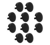 10er Set Gummipuffer für Heißluftfritteuse - Silikon Füße für Grillplatte & Blech - Kratzschutz & Ersatzteile kompatibel mit Foodi DZ201, DZ401, DualZone & Mehr - Schwarz