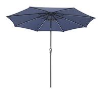 10ft Solar LED Patio Umbrella Market Parasol Sunshade Tilt with Crank, Patio Umbrella Patio Umbrella