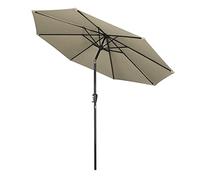 10ft Umbrella Dark Gray Outdoor Patio Garden Sun Shade, Patio Umbrella Patio Umbrella
