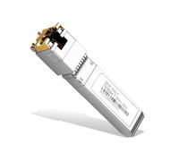 10G SFP+ RJ45 Transceiver 30 Metros, Módulo de Cobre Cat6/Cat7 1.25/2.5/5/10GBase-T con Chip Marvell y DDM para Cisco SFP-10G-T-S, Ubiquiti, MikroTik S+RJ10, Netgear, TP-Link, D-Link
