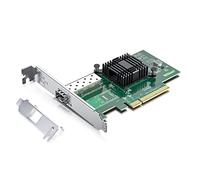 10G Tarjeta de Red Ethernet,SFP+ Nic,10GbE CNA,función Compatible con X520-DA1,with Intel 82599EN Controller,Soporte Windows Server/Linux/VMware (Not Soporte Mac)