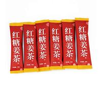 10g/Ud Té De Jengibre Y Azúcar Moreno De China Tea Instantáneo Para El Cuidado De La Piel Nutritivo Para El Estómago Bebida Herbal Orgánica Azúcar Negra Bebida Con Sabor a Jengibre (50pcs)
