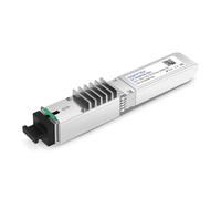 10G XGSPON ONU Stick SFP+ Transceptor, 1270nm TX / 1577nm RX, 20km SC/APC, DDM, Clase B+ (2~7dBm), DFB/APD, 0-70°C, compatible con MikroTik, Ubiquiti UF-Instant y OLT estándar