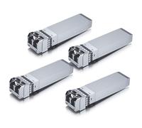 10GBase-SR SFP+ Transceptor, 10G 850nm MMF Module for Ubiquiti UniFi UF-MM-10G, hasta 300 m, pack de 4