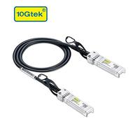10Gtek 1.25G SFP DAC Twinax Cable 1-metros(3.3ft), Passive, compatible con Cisco SFP-1GBASE-CU1M, Ubiquiti UniFi, Netgear, TP-LINK, D-LINK, Open Switch
