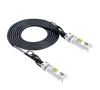 10Gtek 1.25G SFP DAC Twinax Cable 2-metros(6.5ft), Passive, compatible con Cisco SFP-1GBASE-CU2M, Ubiquiti UniFi, Netgear, TP-LINK, D-LINK, Open Switch