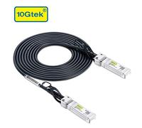 10Gtek 1.25G SFP DAC Twinax Cable 3-metros(9.8ft), Passive, compatible con Cisco SFP-1GBASE-CU3M, Ubiquiti UniFi, Netgear, TP-LINK, D-LINK, Open Switch