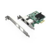10Gtek 100M/1000M/2.5G Nic Network Card, Dual RJ-45 Port, with Realtek RTL8125BG Controller, Support Windows/Windows Server/Linux/Ubuntu/Centos/Vmware