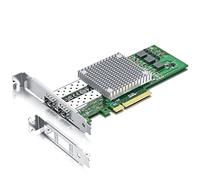 10Gtek 10Gb PCI-E NIC Tarjeta de Red Network Card, con Broadcom BCM57810S Chipset, Dual SFP+ Puerto, PCI Express Ethernet LAN Adaptador Compatible con Windows Server/Windows/Linux/VMware