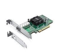 10Gtek 10GbE PCIE Tarjetas de Red, Intel 82599EN Controlador, Puertos SFP+, Adaptador de Red Ethernet LAN Soporta Windows Server/Linux/VMware, Comparado con X520-DA1 E10G42BTDA