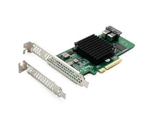 10Gtek 12G Internal PCI-E SAS/SATA HBA Controller Card, Broadcom's SAS 3008, Compatible for SAS 9300-8I