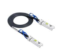 10Gtek 25G SFP28 SFP+ DAC Cable - 25GBASE-CR SFP28 Passive Direct Attach Copper Twinax Cable for Cisco SFP-H25GB-CU0.42M, Ubiquiti, MikroTik, Arista, Supermicro and more, 0.42-Meter(1.4ft)