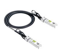 10Gtek Cable SFP+ DAC 10Gbit/s 0.65 Metros, 10GBASE-CU Twinax en cobre pasivo con conexión directa, Compatible con Cisco, Ubiquiti UniFi, TP-Link, Netgear, D-Link, Zyxel, Mikrotik y más