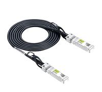 10Gtek Cable SFP+ DAC 10Gbit/s 1.8 Metros, 10GBASE-CU Twinax en cobre pasivo con conexión directa, Compatible con Cisco, Ubiquiti UniFi, TP-Link, Netgear, D-Link, Zyxel, Mikrotik y más
