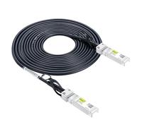 10Gtek Cable SFP+ DAC 10Gbit/s 6 Metros, 10GBASE-CU Twinax en cobre pasivo con conexión directa, Compatible con Cisco, Ubiquiti UniFi, TP-Link, Netgear, D-Link, Zyxel, Mikrotik y más