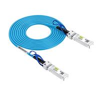 10Gtek Cable SFP+ DAC de 25 G de color, cable Twinax SFP para dispositivos Cisco, 3 metros (10 pies), color azul