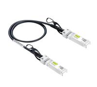 10Gtek Cable SFP DAC Twinax de 1,25 G, cable Gigabit pasivo de cobre Twinax SFP para Cisco SFP-1GBASE-CU0.3M, Ubiquiti UniFi, Fortinet, Netgear, TP-Link y más, 0.3 metros