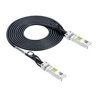 10Gtek Cable Twinax # SFP+ DAC, pasivo, compatible con Force10 CBL-10GSFP-DAC-3M, 3 metros