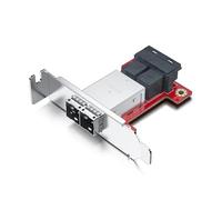 10Gtek Mini SAS Adapter SFF-8643 to SFF-8644 Dual Port Mini SAS Adapter