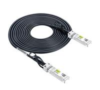 10Gtek para Ubiquiti, 10GBASE-CU Conector Directo de Cable de Cobre, Cable Twinax, pasivo, 5 Metros