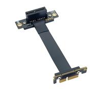 10Gtek PCIe 3.0 Extension Cable, X1 to X1, M to F, 90° to 90°, Cable Length 40cm, P311MF5540