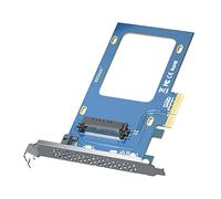 10Gtek U.2 SFF-8639 to PCIe NVMe SSD Adapter Card, PCIe 3.0 X4 Expansion Card for 2.5" U.2 NVMe SSD or 2.5" SATA SSD