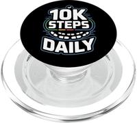 10k Steps Daily Reto 10k Pasos Diario Fitness PopSockets PopGrip para MagSafe