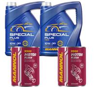10L mannol 7512 Special Plus 10W-30 aceite motor Api Sn Acea A3/B3 Motor Flusch