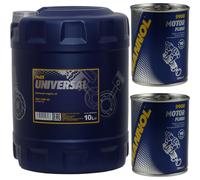 10L MANNOL Aceite Motor Universal 15W-40 API SN/CH-4 Limpieza De Motor
