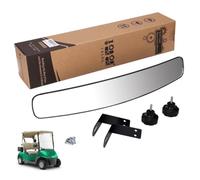 10L0L 16,5 "Extra Ancho 180 Degree panorámica Espejo retrovisor para carros de Golf EZGO Yamaha